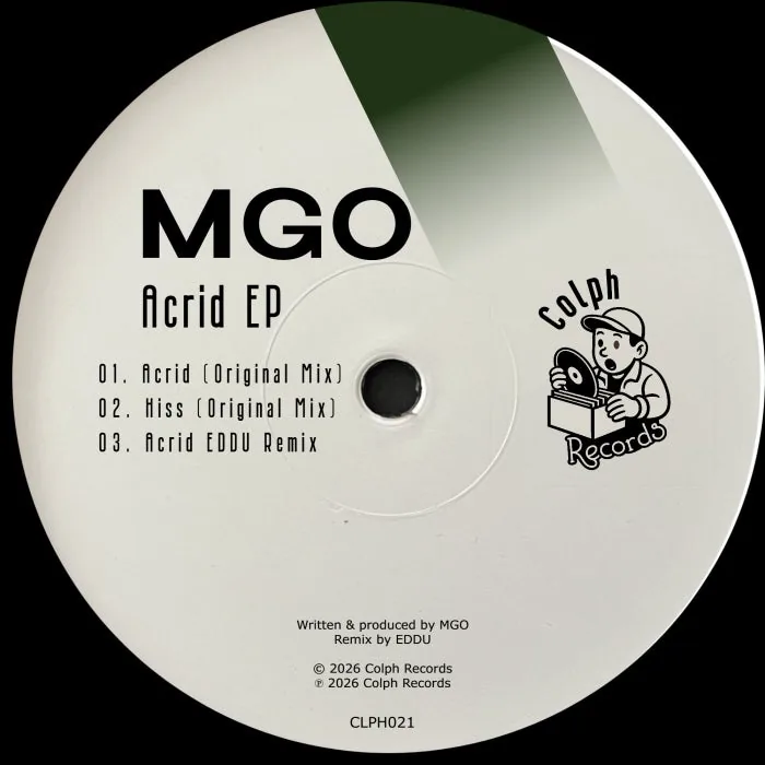 MGO – Acrid EP on Colph Records cover art