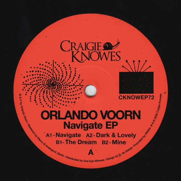 Orlando Voorn - Navigate EP cover art