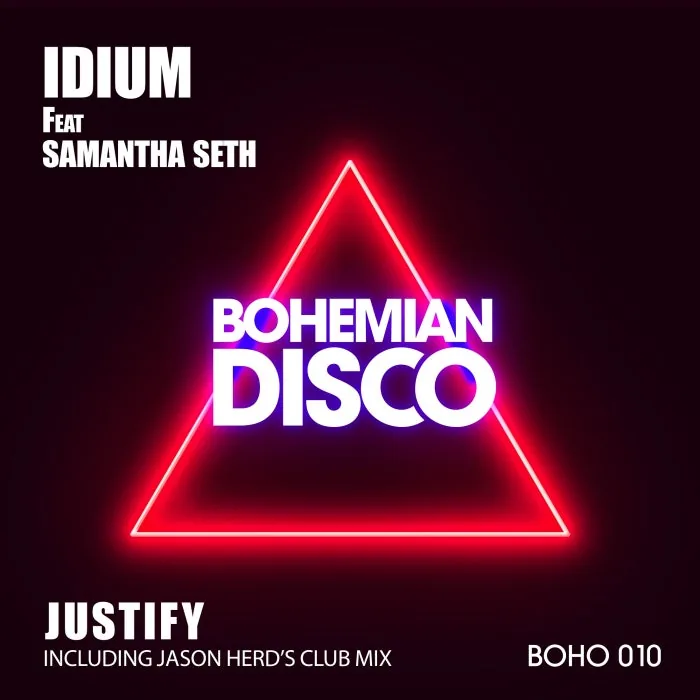 Samantha Seth, Idium – Justify on Bohemian Disco cover art