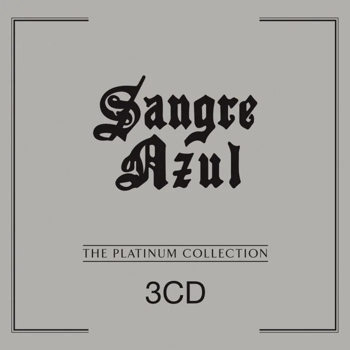 Sangre Azul – The Platinum Collection on Parlophone Spain cover art