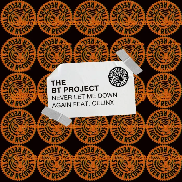 The BT Project - Never Let Me Down Again feat. Celinx cover art