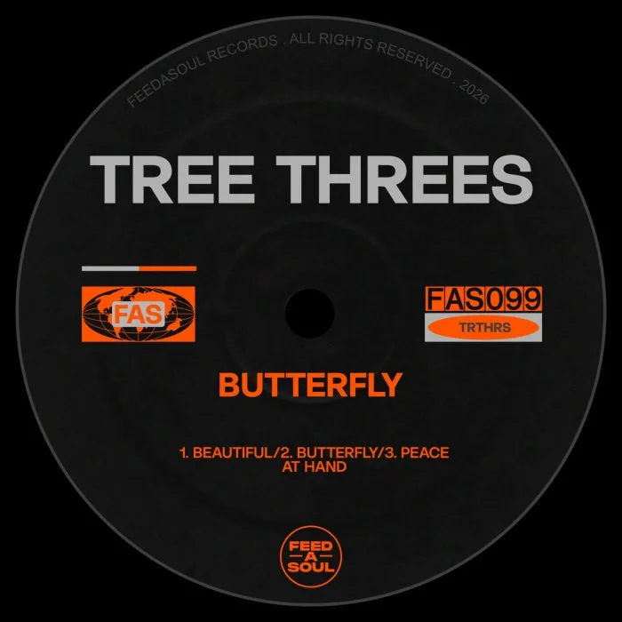 Tree Threes - Butterfly cover art