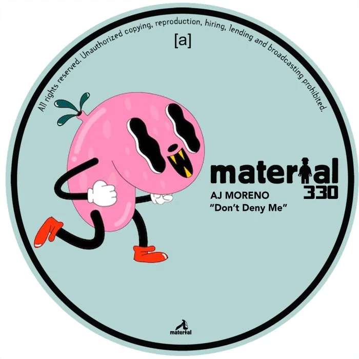 AJ Moreno – Don’t Deny Me on Material cover art