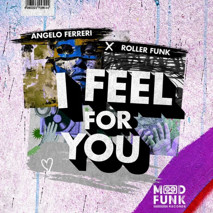 Angelo Ferreri, Roller Funk – I Feel For You on Mood Funk Records cover art