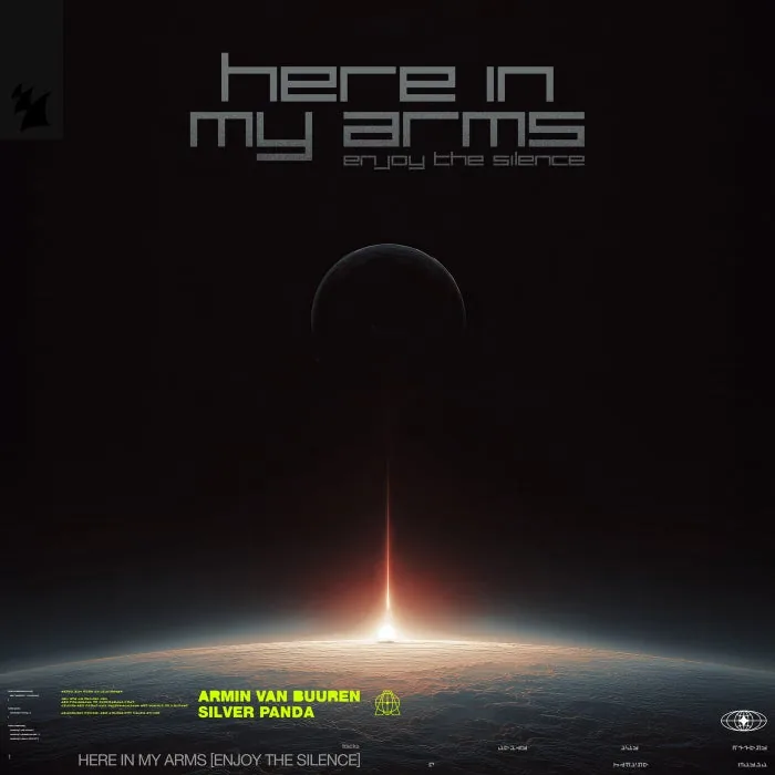 Armin van Buuren, Silver Panda - Here In My Arms (Enjoy The Silence) cover art