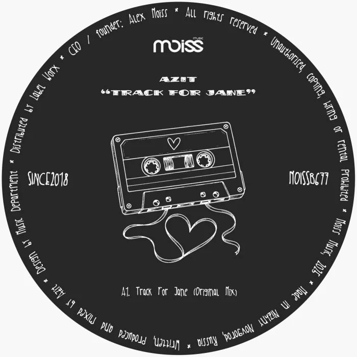 Azit – Track For Jane on Moiss Music Black cover art