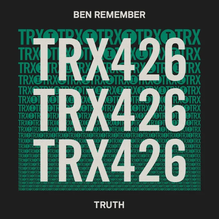Ben Remember – Truth on Toolroom Trax cover art