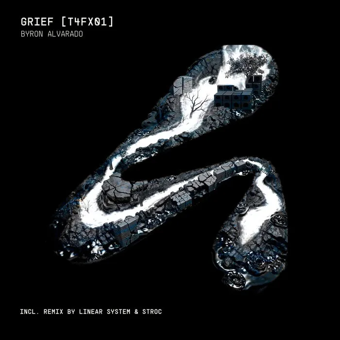 Byron Alvarado – Grief on T4F Records cover art