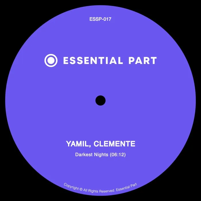 Clemente, Yamil – Darkest Nights on Essential Part cover art
