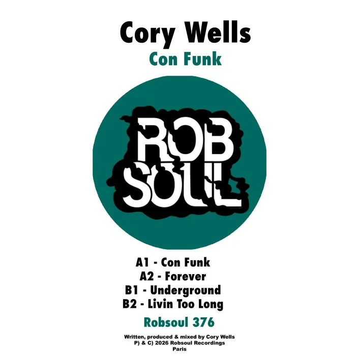 Cory Wells – Con Funk on Robsoul Recordings cover art