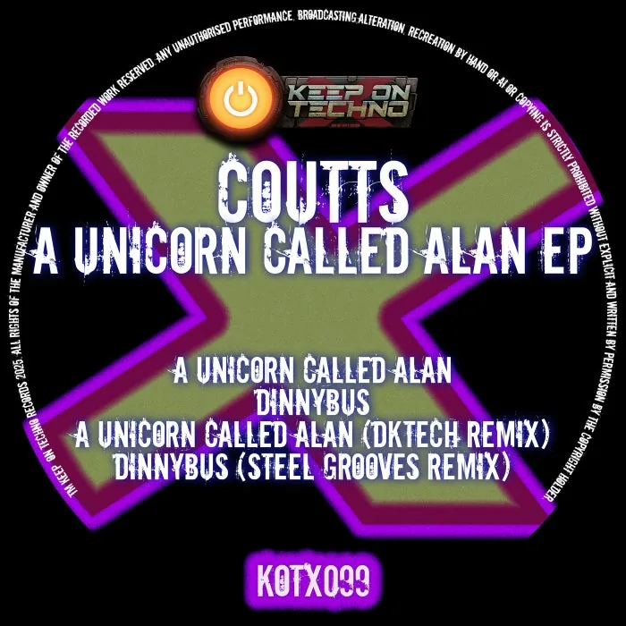 Coutts - A Unicorn Called Alan EP cover art