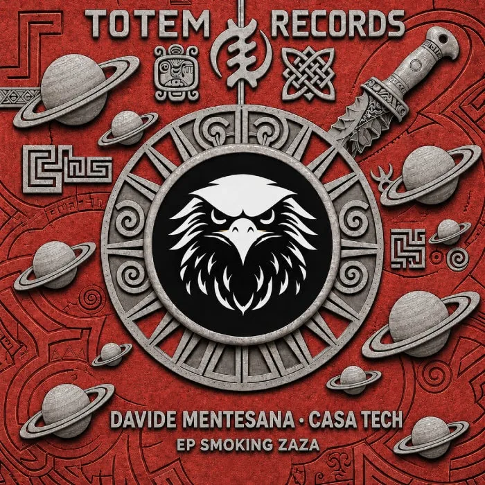 Davide Mentesana, Casa Tech - Smoking Zaza EP cover art