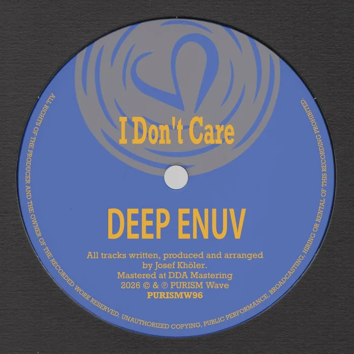 Deep Enuv - I Don't Care cover art