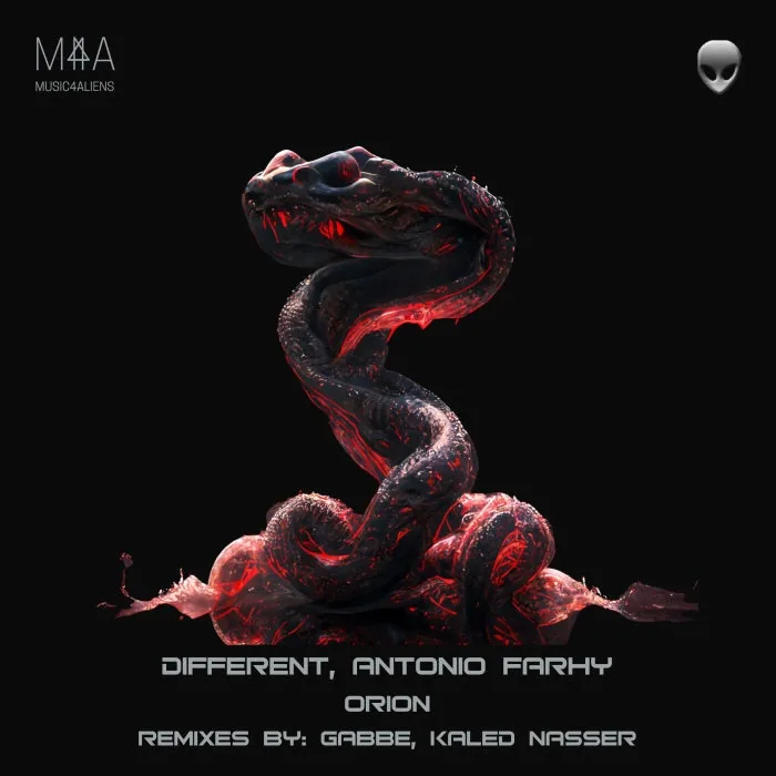 Different, Antonio Farhy - Orion cover art