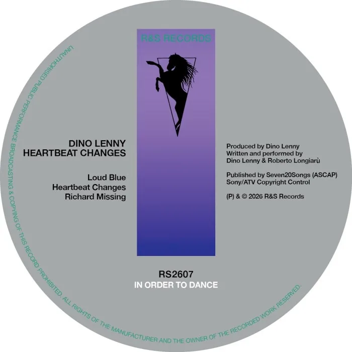 Dino Lenny – Heartbeat Changes on R&S Records cover art