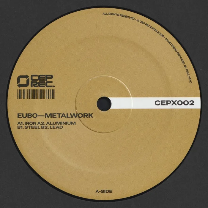 Eubo – Metalwork on CEP Records cover art