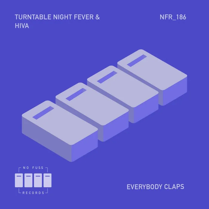 Hiva, Turntables Night Fever - Everybody Claps (Extended Mix) cover art