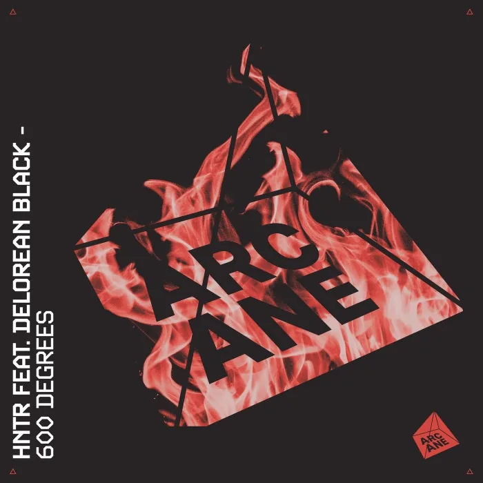 HNTR, DeLorean Black - 600 Degrees cover art