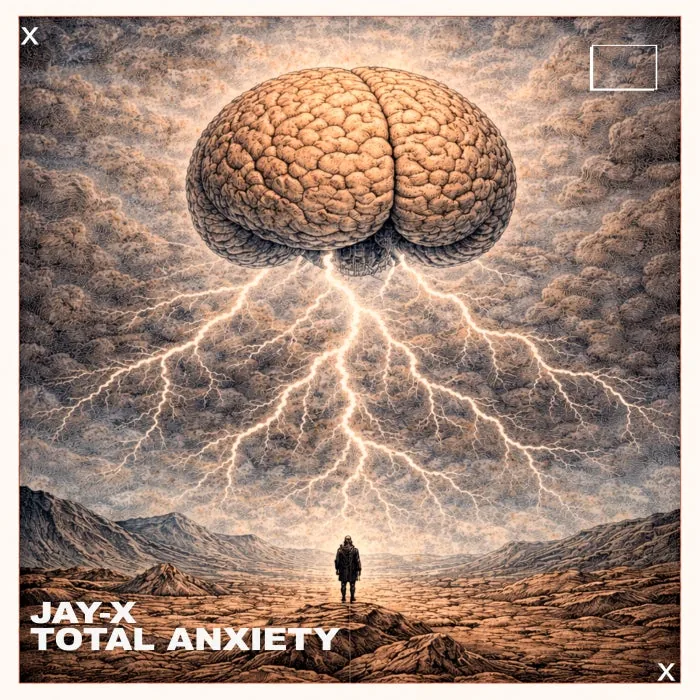 Jay-X – Total Anxiety on Aesthetics Records cover art