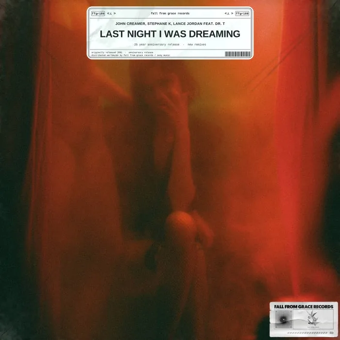 John Creamer, Lance Jordan, Stephane K – Last Night I Was Dreaming on Fall From Grace Records cover art