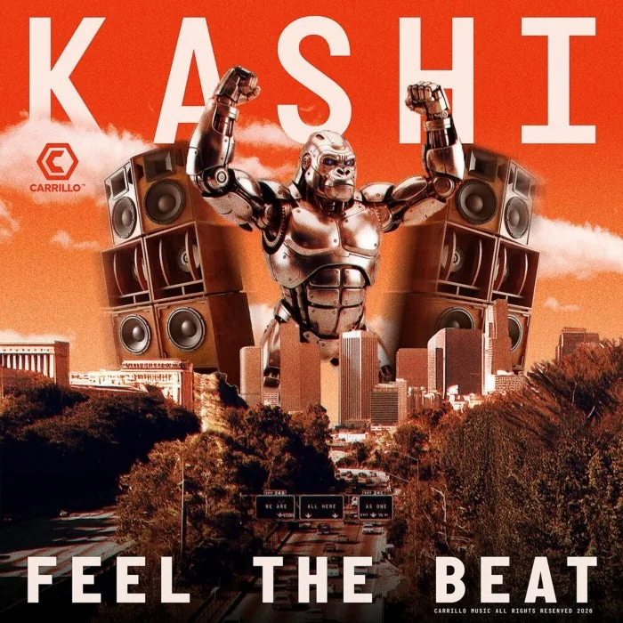 Kashi – Feel The Beat on Carrillo Music LLC cover art