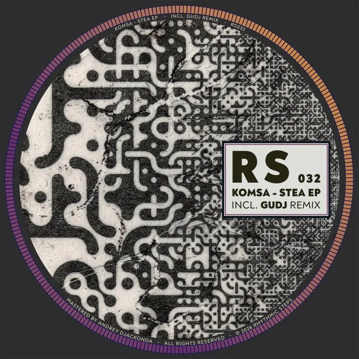 KOMSA – Stea EP on Rhythmic Steps cover art