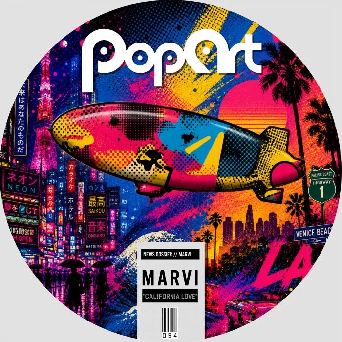 MARVI (BR) – California Love on PopArt cover art