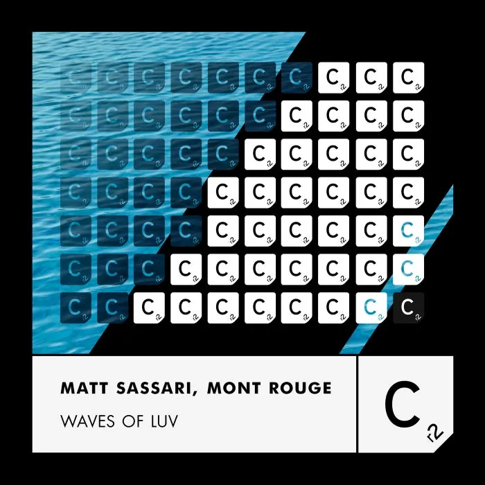 Matt Sassari, Mont Rouge – Waves of Luv (Extended Mix) on Cr2 Records cover art