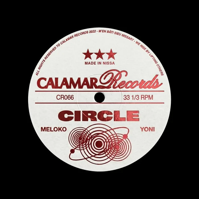Meloko, Yoni (FR) – Circle on Calamar Records cover art