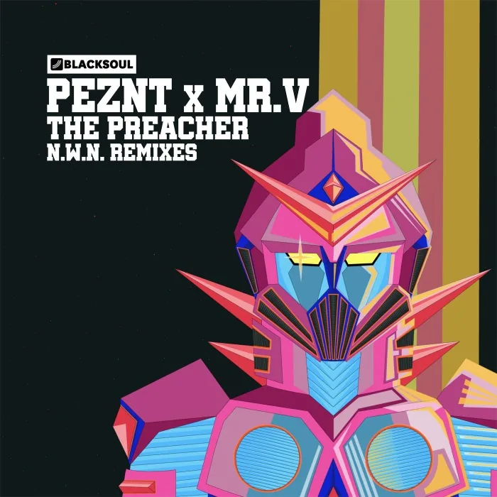 Mr. V, PEZNT - The Preacher (N.W.N. Remixes) cover art