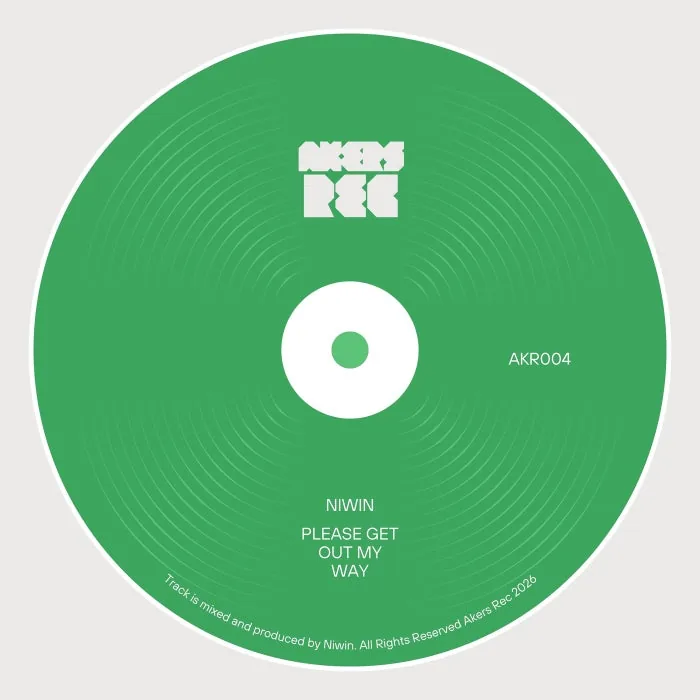 Niwin – Please Get Out My Way on Akers Rec cover art