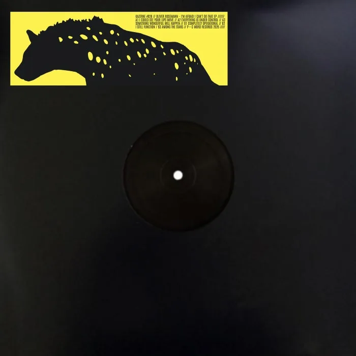 Oliver Rosemann – I’m afraid I can’t do that EP on Mord cover art