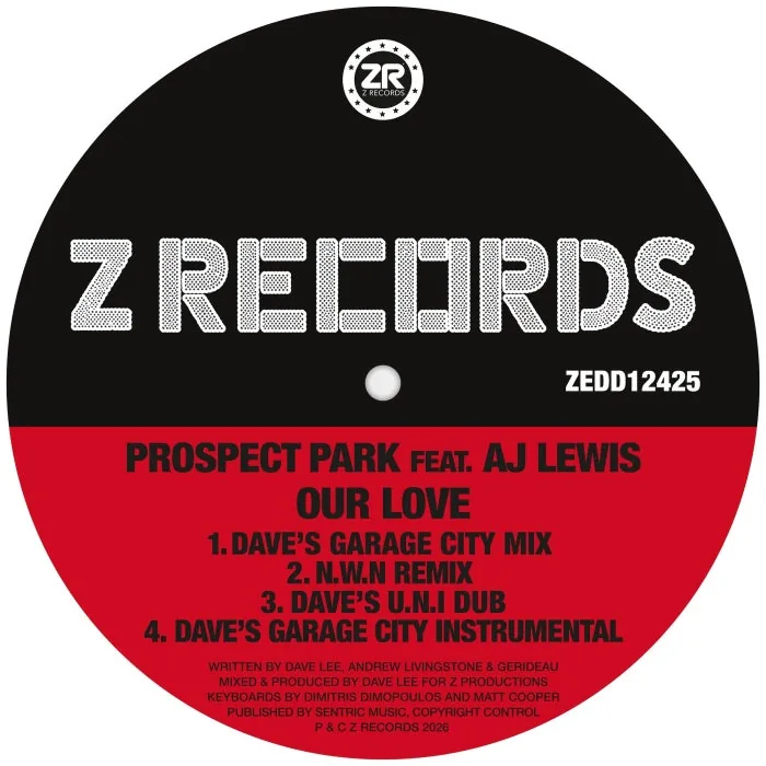 Prospect Park, Dave 'Love' Lee, AJ Lewis - Our Love cover art