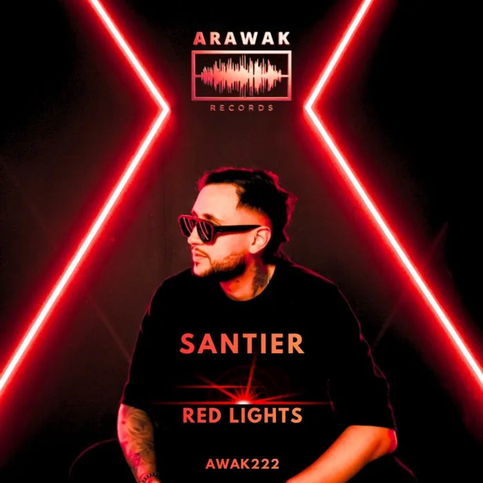 SANTIER - Red Lights cover art