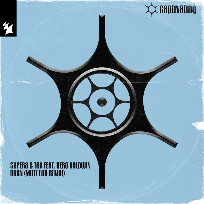 Super8 & Tab, Hero Baldwin - Burn cover art