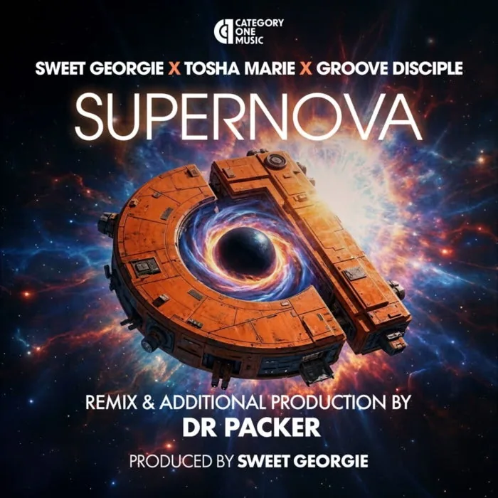 Sweet Georgie, Tosha Marie, Groove Disciple - Supernova cover art