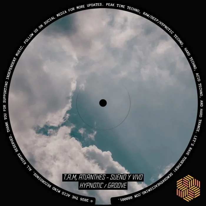T.A.M, Atlanthes – Sueño Y Vivo on The Acid Mind Recordings cover art