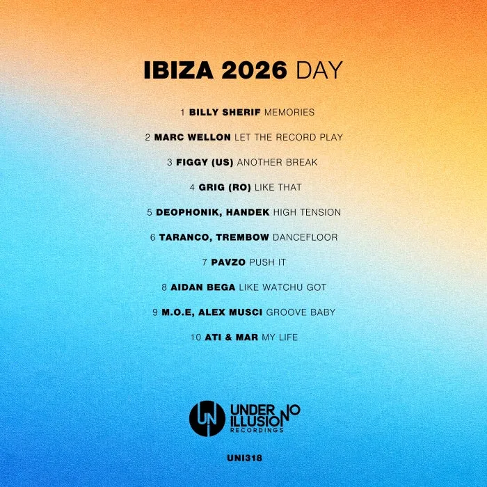 VA – Ibiza 2026 Day on Under No Illusion cover art