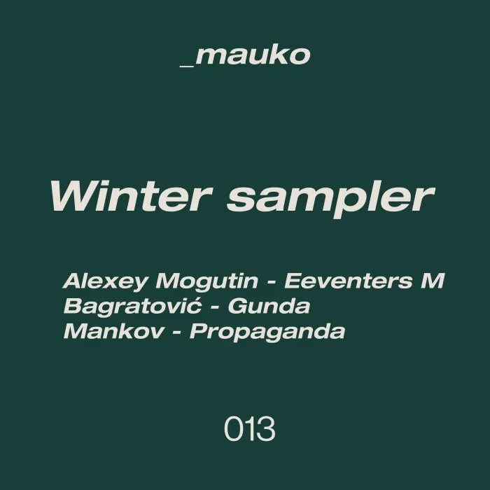 Alexey Mogutin, Bagratović, Mankov - Winter Sampler cover art
