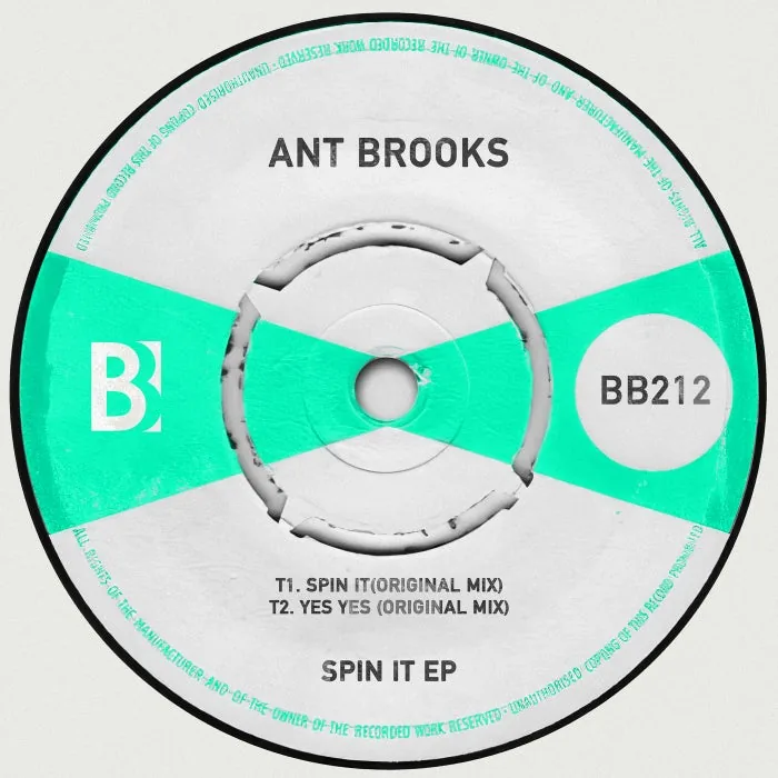Ant Brooks - Spin It EP cover art
