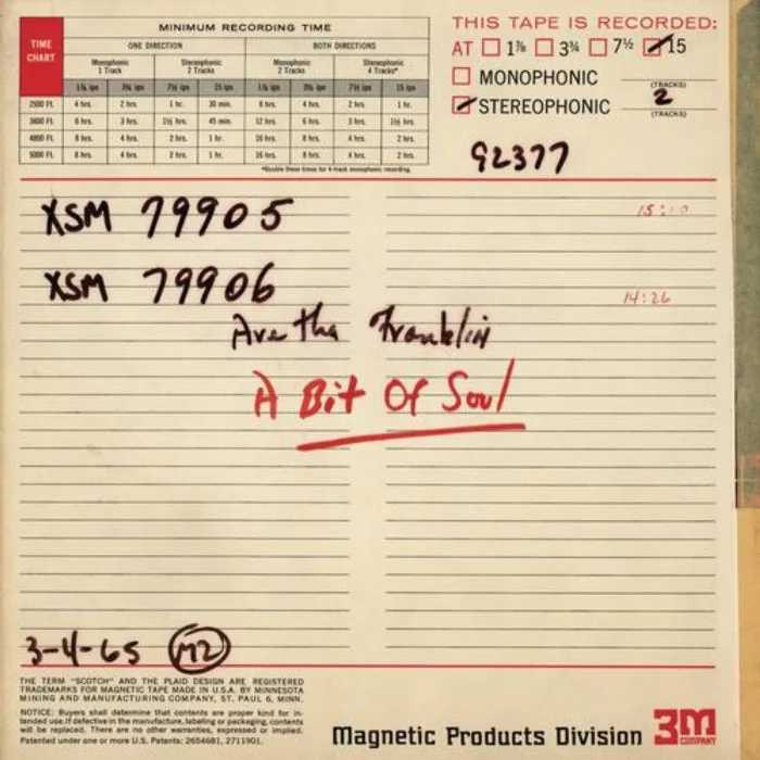 Aretha Franklin - A Bit Of Soul cover art