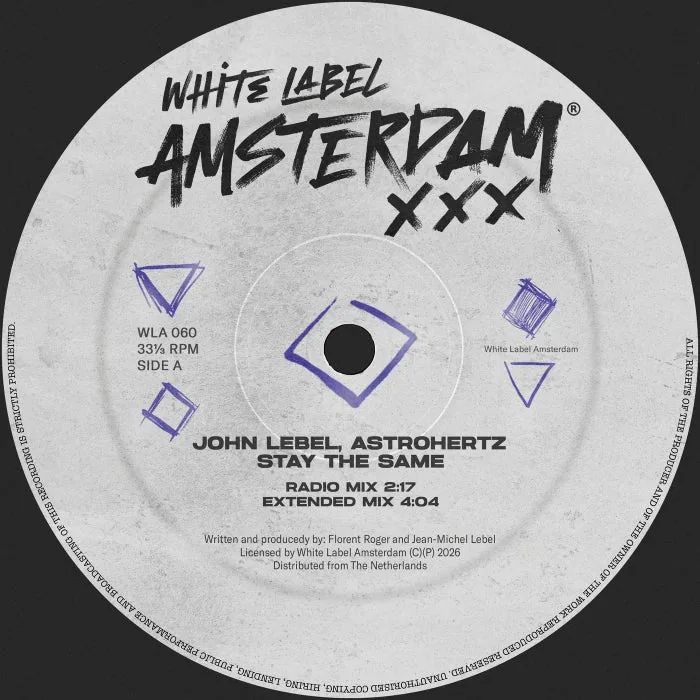 AstroHertz, John Lebel - Stay The Same cover art