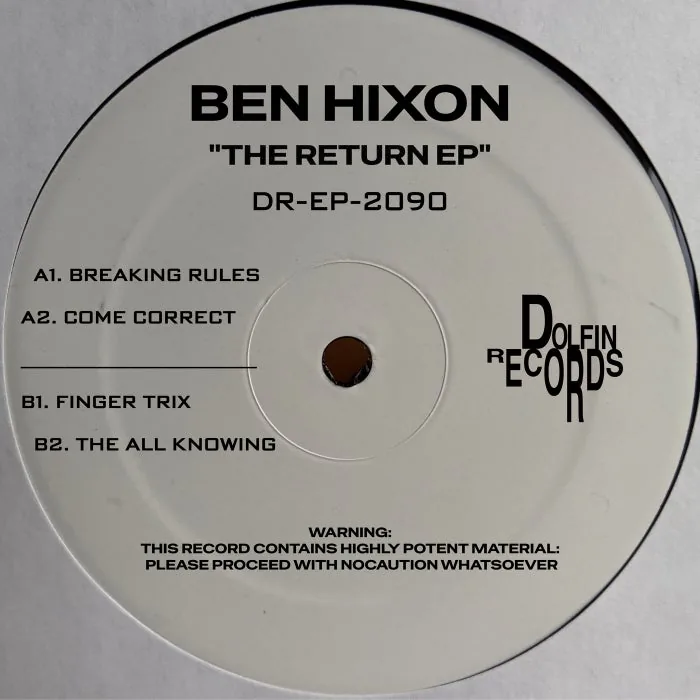 Ben Hixon – The Return on Dolfin Records cover art