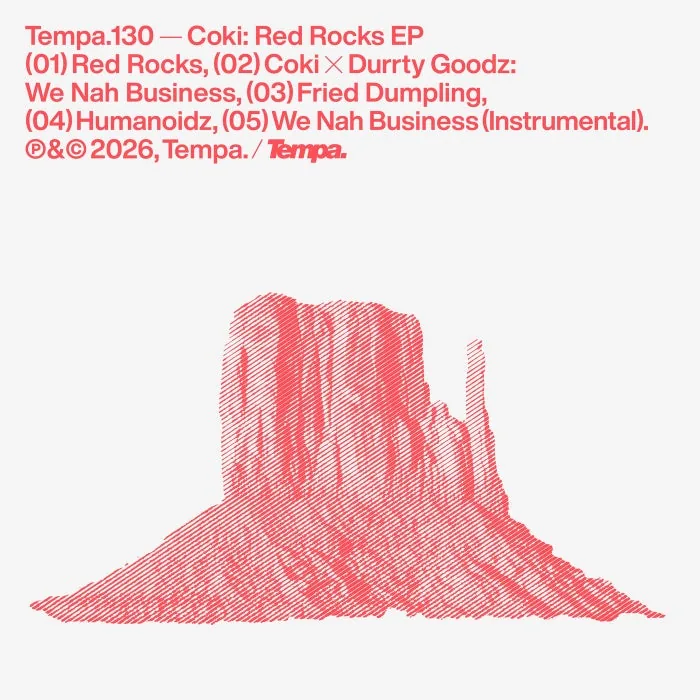 Coki, Durrty Goodz – Red Rocks on Tempa cover art