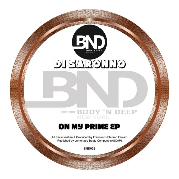 Di Saronno, L.A.D. Jazz - On My Prime EP cover art