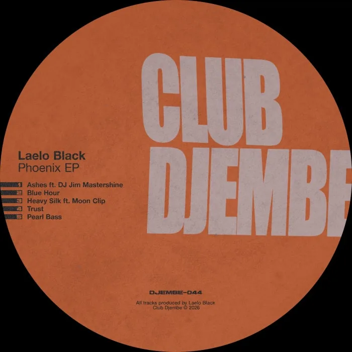 Laelo Black, Dj Jim Mastershine, Moon Clip – Phoenix on Club Djembe cover art
