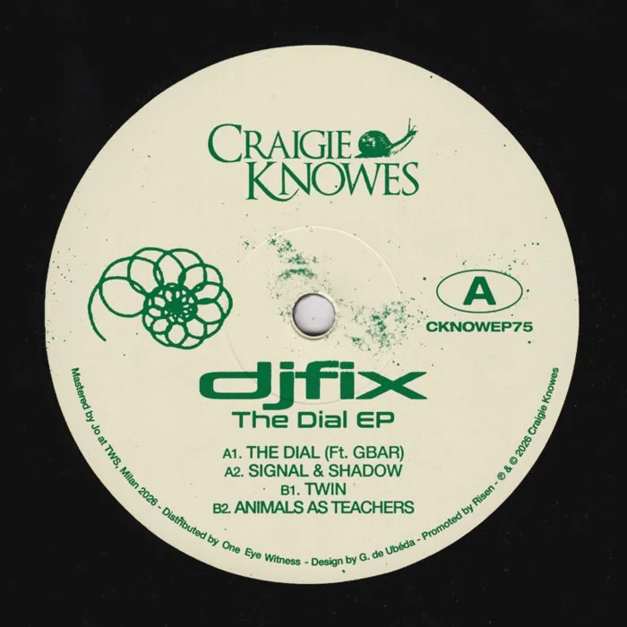 djfix, Gbar - The Dial EP cover art