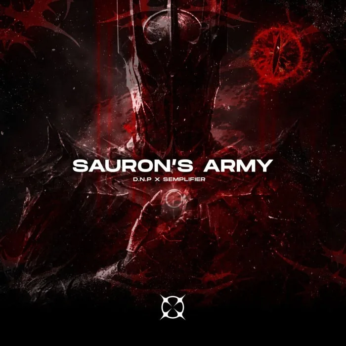 DNP, SEMPLIFIER – Sauron’s Army on Hartclip Records cover art