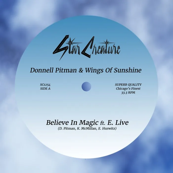 Donnell Pitman, E. Live, Wings of Sunshine - Believe In Magic cover art