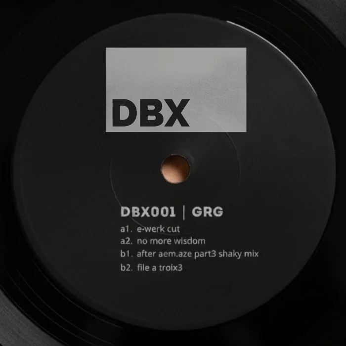 GRG - DBX001 cover art